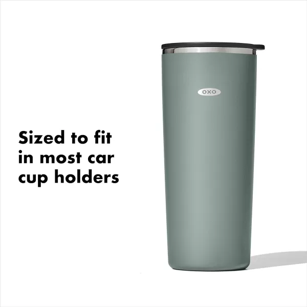 OXO Strive 20oz Insulated Tumbler with Sliding Lid - Onyx