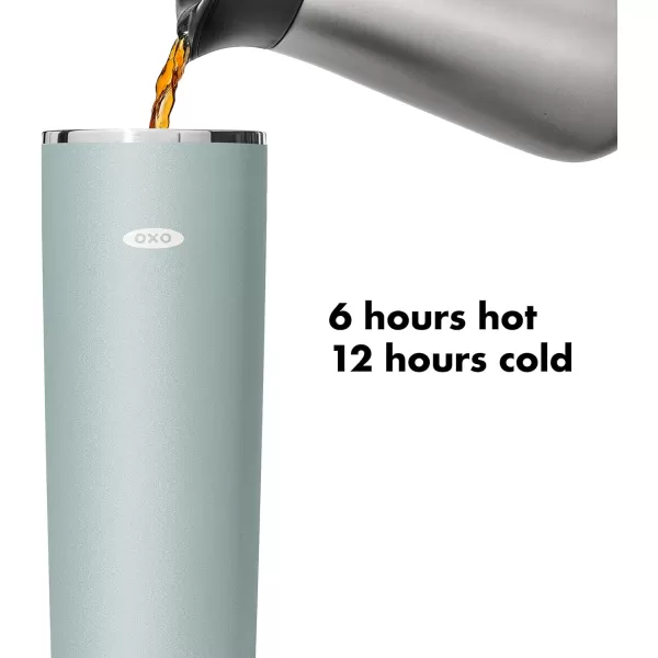 OXO Strive 20oz Insulated Tumbler with Sliding Lid - Onyx