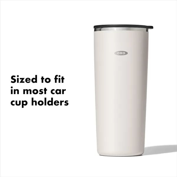 OXO Strive 20oz Insulated Tumbler with Sliding Lid - Onyx