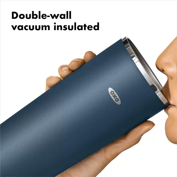 OXO Strive 20oz Insulated Tumbler with Sliding Lid - Onyx