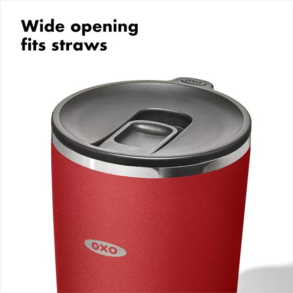 OXO Strive 20oz Insulated Tumbler with Sliding Lid - Onyx