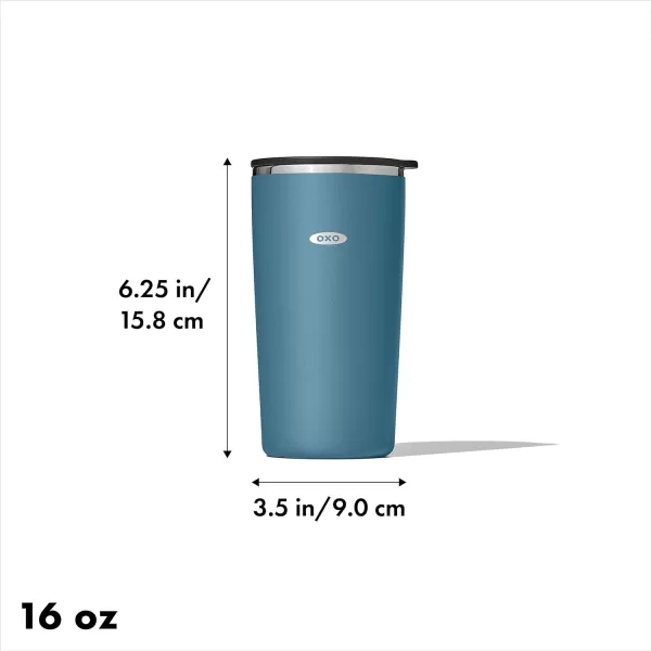 OXO Strive 20oz Insulated Tumbler with Sliding Lid - Onyx