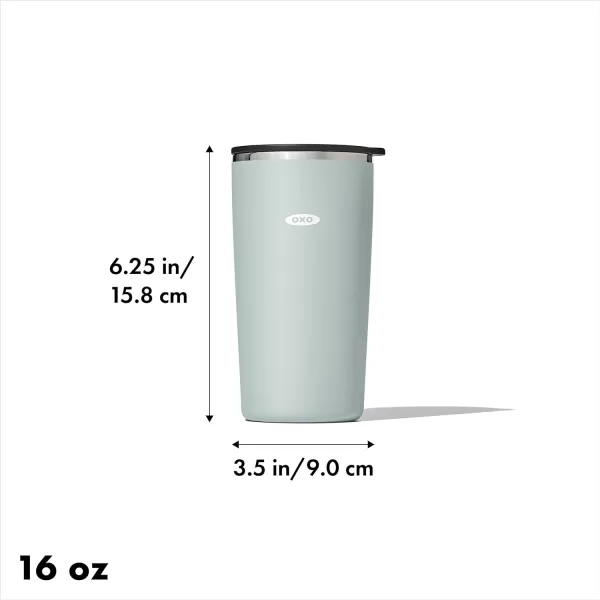 OXO Strive 20oz Insulated Tumbler with Sliding Lid - Onyx