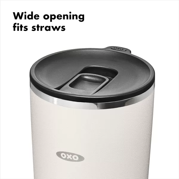 OXO Strive 20oz Insulated Tumbler with Sliding Lid - Onyx