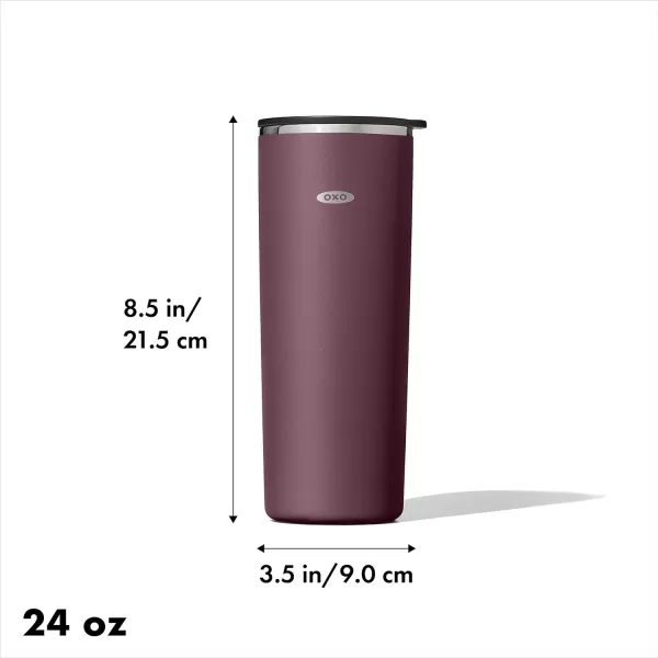 OXO Strive 20oz Insulated Tumbler with Sliding Lid - Onyx