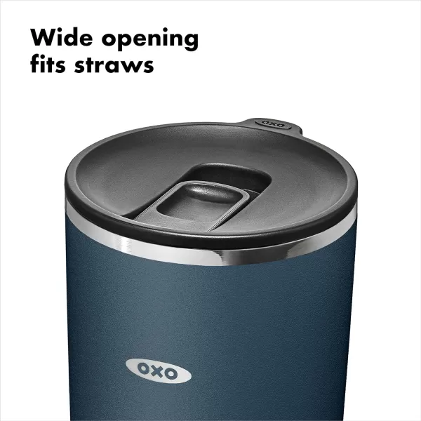 OXO Strive 20oz Insulated Tumbler with Sliding Lid - Onyx