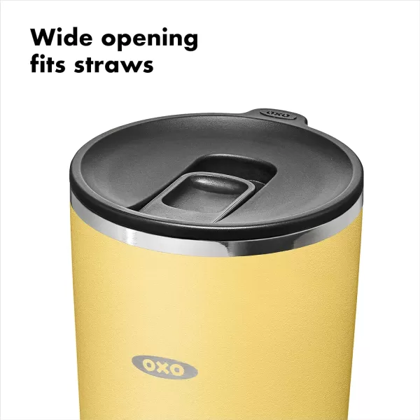 OXO Strive 20oz Insulated Tumbler with Sliding Lid - Onyx