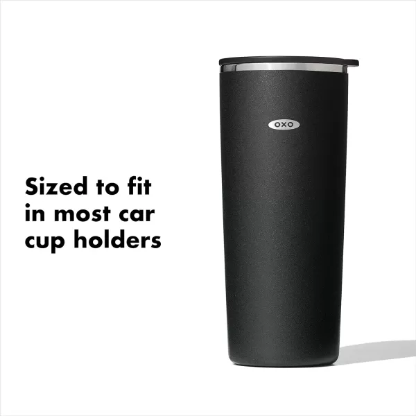 OXO Strive 20oz Insulated Tumbler with Sliding Lid - Onyx