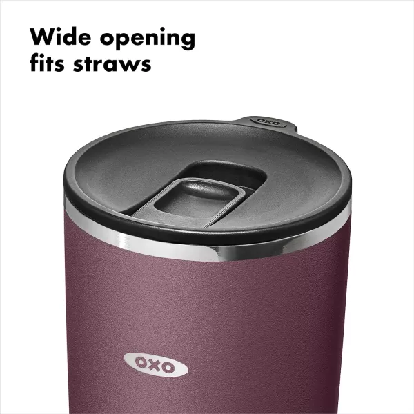 OXO Strive 20oz Insulated Tumbler with Sliding Lid - Onyx