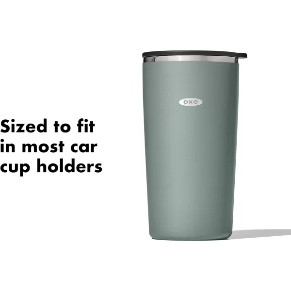 OXO Strive 20oz Insulated Tumbler with Sliding Lid - Onyx