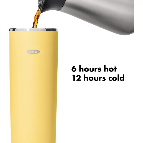 OXO Strive 20oz Insulated Tumbler with Sliding Lid - Onyx