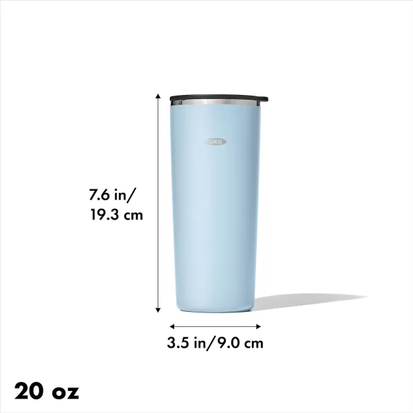 OXO Strive 20oz Insulated Tumbler with Sliding Lid - Onyx