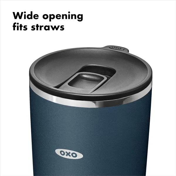 OXO Strive 20oz Insulated Tumbler with Sliding Lid - Onyx