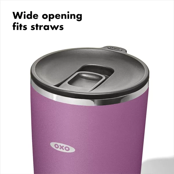 OXO Strive 20oz Insulated Tumbler with Sliding Lid - Onyx