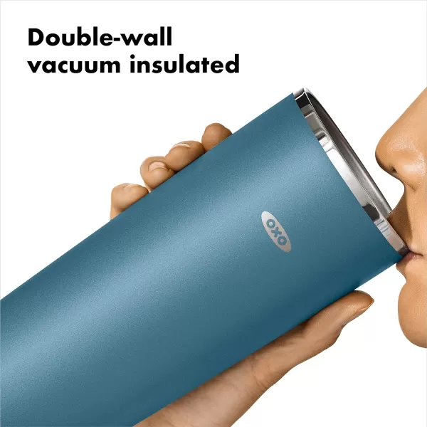 OXO Strive 20oz Insulated Tumbler with Sliding Lid - Onyx