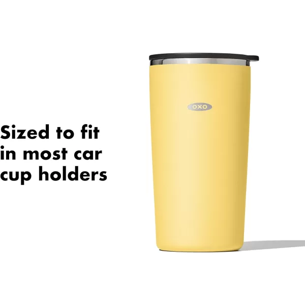 OXO Strive 20oz Insulated Tumbler with Sliding Lid - Onyx