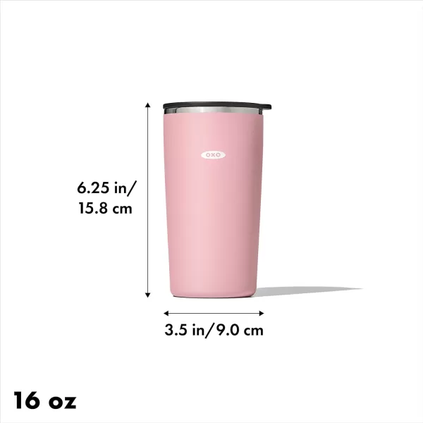 OXO Strive 20oz Insulated Tumbler with Sliding Lid - Onyx