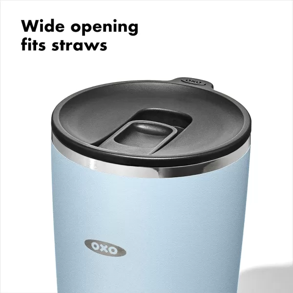 OXO Strive 20oz Insulated Tumbler with Sliding Lid - Onyx