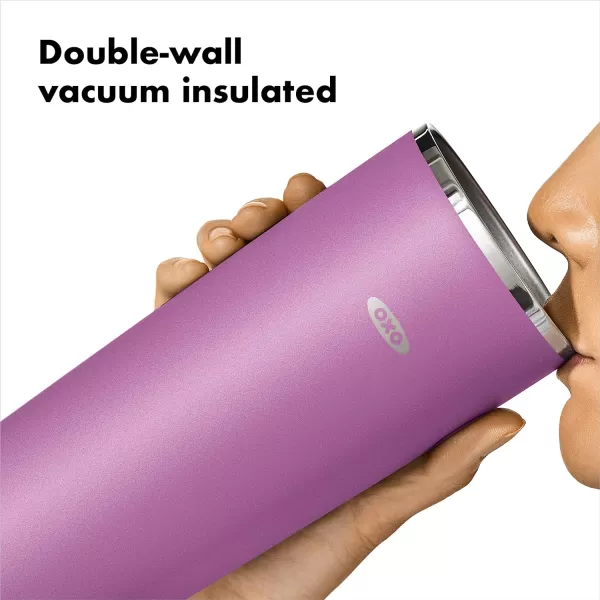 OXO Strive 20oz Insulated Tumbler with Sliding Lid - Onyx