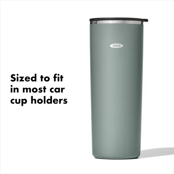 OXO Strive 20oz Insulated Tumbler with Sliding Lid - Onyx