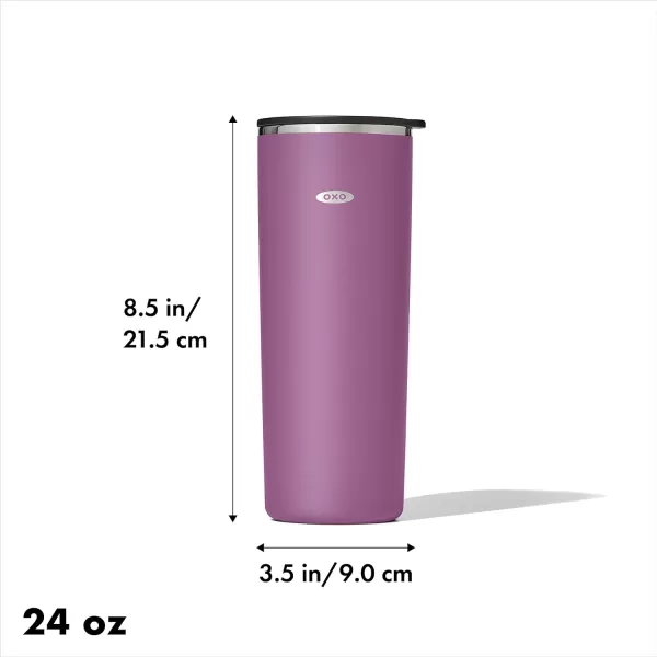 OXO Strive 20oz Insulated Tumbler with Sliding Lid - Onyx