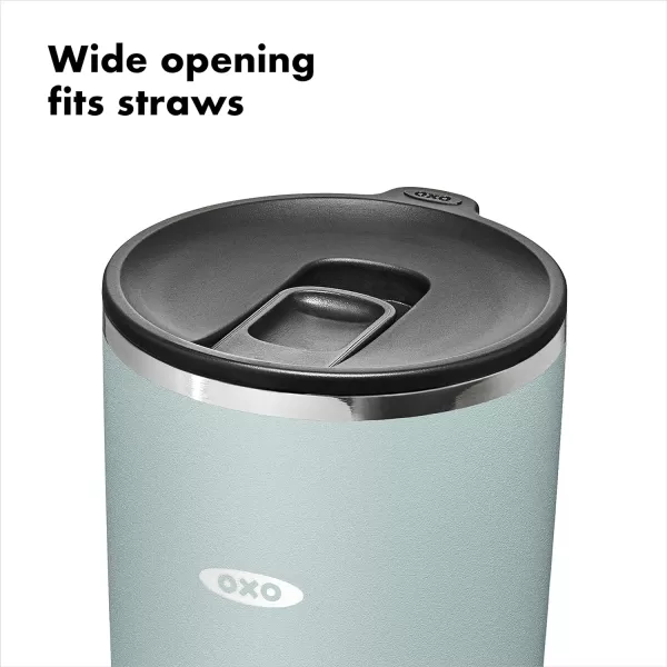 OXO Strive 20oz Insulated Tumbler with Sliding Lid - Onyx