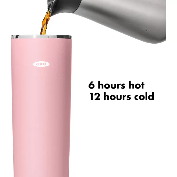 OXO Strive 20oz Insulated Tumbler with Sliding Lid - Onyx