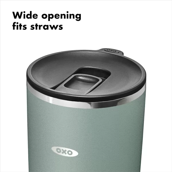 OXO Strive 20oz Insulated Tumbler with Sliding Lid - Onyx
