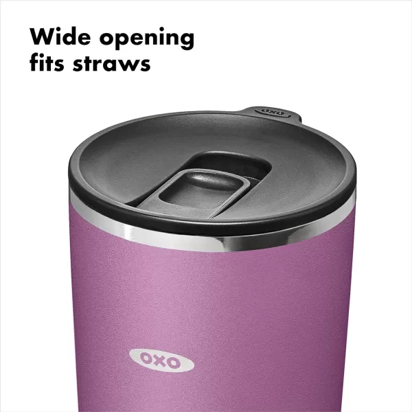 OXO Strive 20oz Insulated Tumbler with Sliding Lid - Onyx