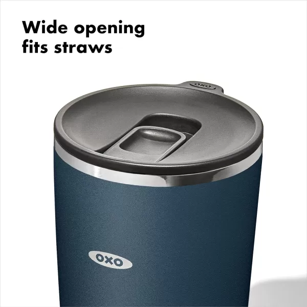 OXO Strive 20oz Insulated Tumbler with Sliding Lid - Onyx