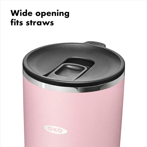 OXO Strive 20oz Insulated Tumbler with Sliding Lid - Onyx