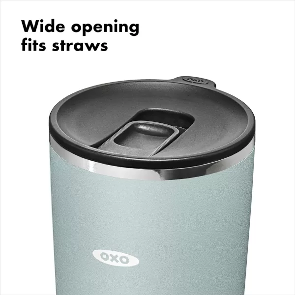 OXO Strive 20oz Insulated Tumbler with Sliding Lid - Onyx