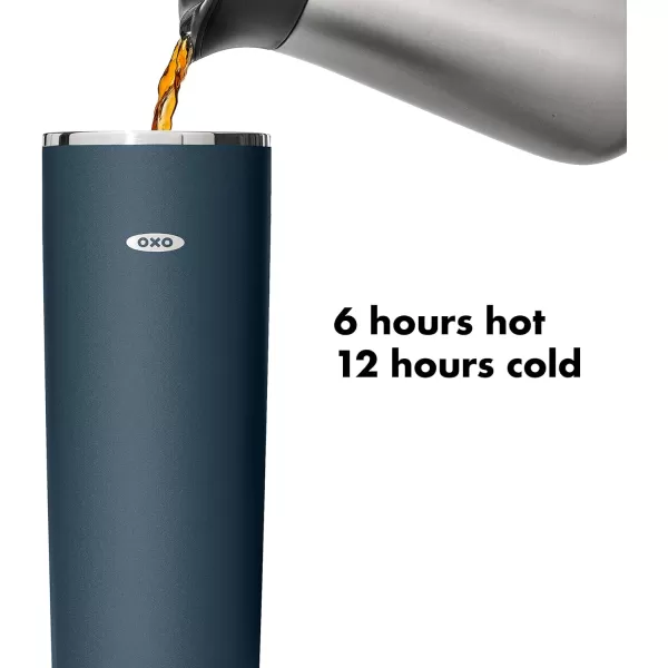 OXO Strive 20oz Insulated Tumbler with Sliding Lid - Onyx