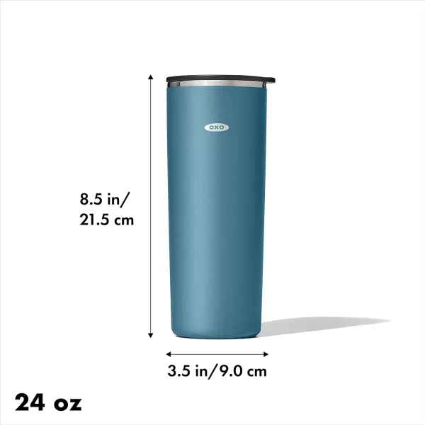 OXO Strive 20oz Insulated Tumbler with Sliding Lid - Onyx