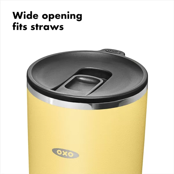 OXO Strive 20oz Insulated Tumbler with Sliding Lid - Onyx