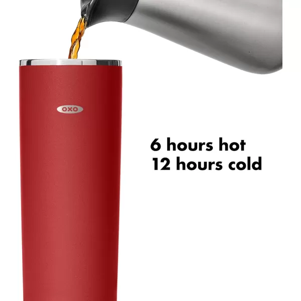 OXO Strive 20oz Insulated Tumbler with Sliding Lid - Onyx