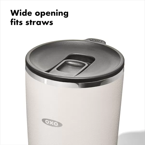 OXO Strive 20oz Insulated Tumbler with Sliding Lid - Onyx