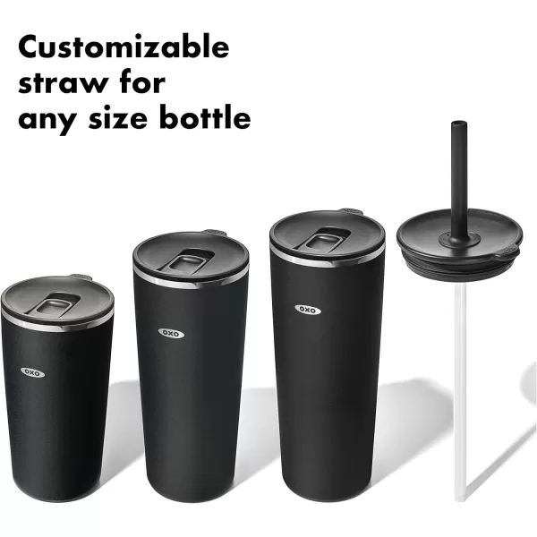 OXO Strive 20oz Insulated Tumbler with Sliding Lid - Onyx