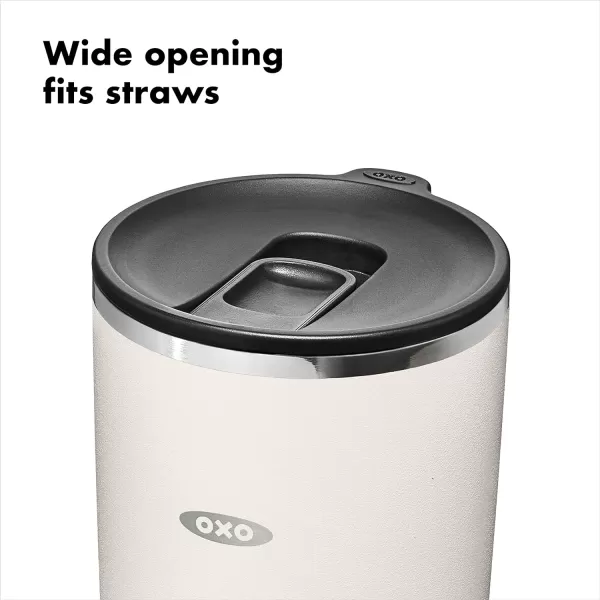 OXO Strive 20oz Insulated Tumbler with Sliding Lid - Onyx