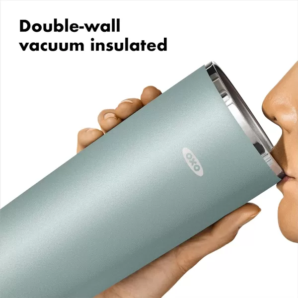 OXO Strive 20oz Insulated Tumbler with Sliding Lid - Onyx
