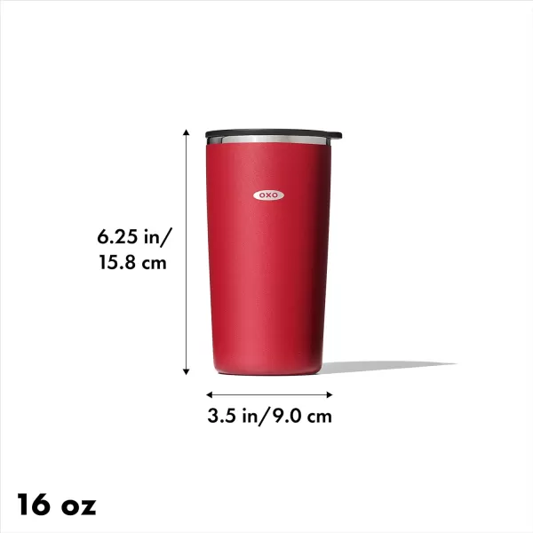 OXO Strive 20oz Insulated Tumbler with Sliding Lid - Onyx