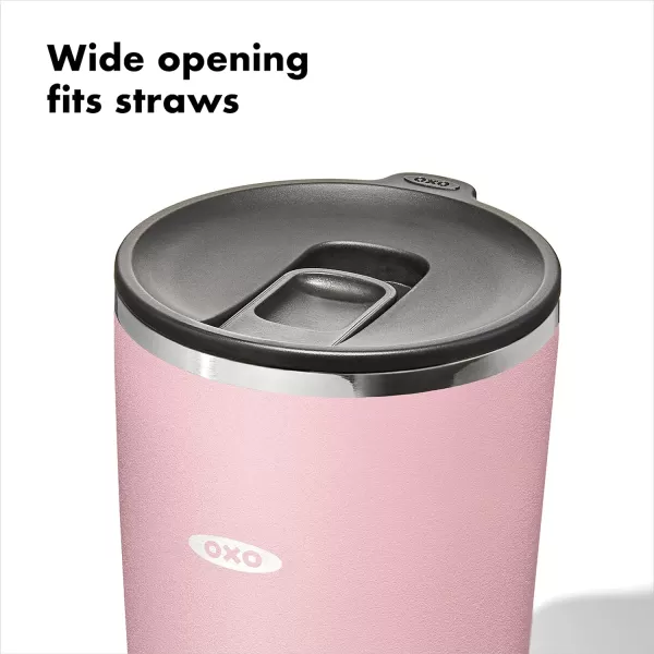 OXO Strive 20oz Insulated Tumbler with Sliding Lid - Onyx