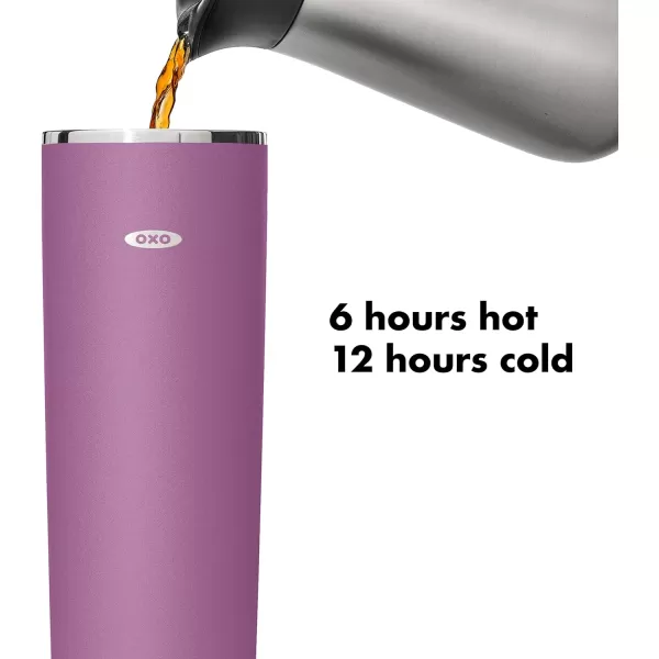 OXO Strive 20oz Insulated Tumbler with Sliding Lid - Onyx