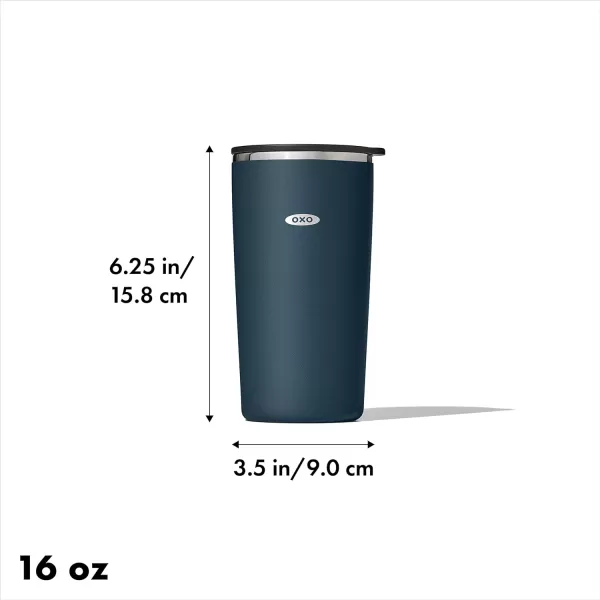 OXO Strive 20oz Insulated Tumbler with Sliding Lid - Onyx