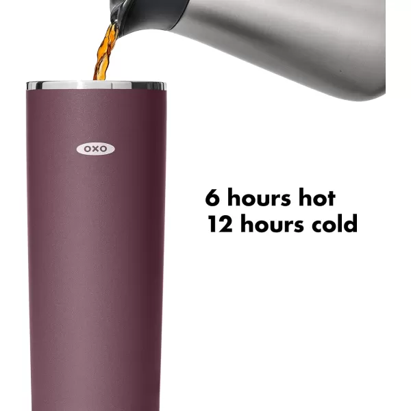 OXO Strive 20oz Insulated Tumbler with Sliding Lid - Onyx