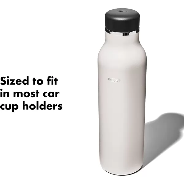 OXO Strive 20oz Insulated Water Bottle with Standard Lid - Aquamarine