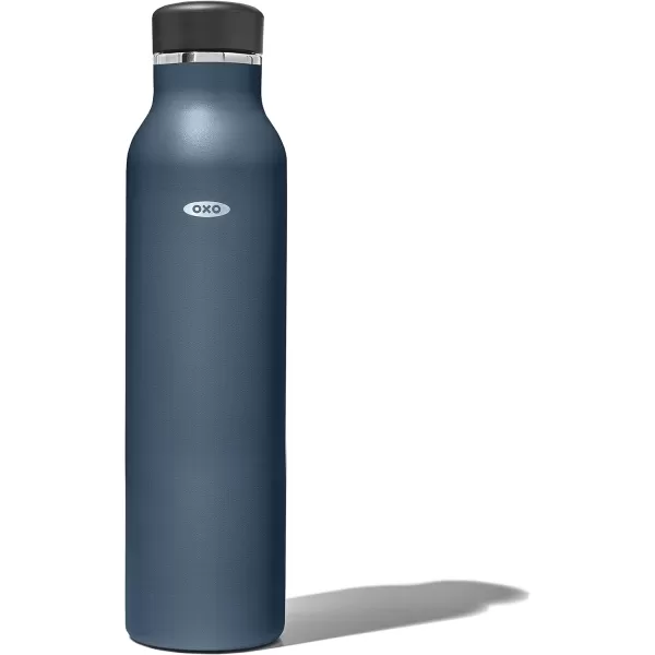 OXO Strive 20oz Insulated Water Bottle with Standard Lid - Aquamarine