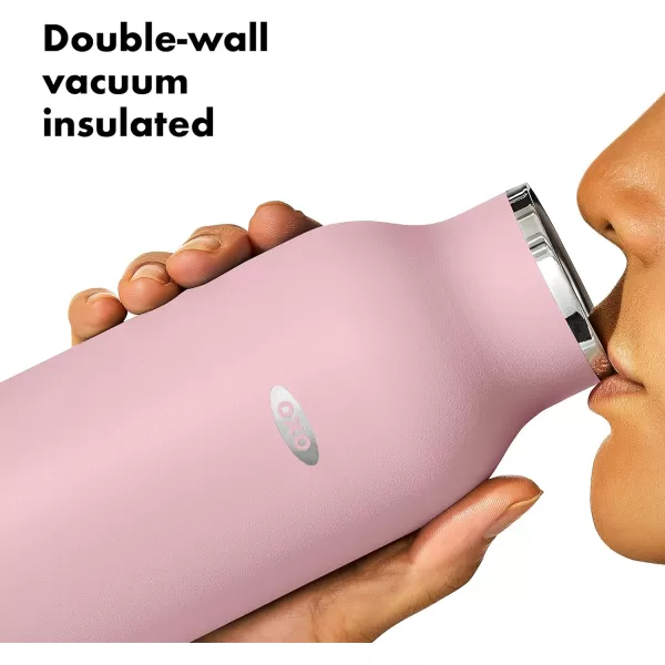 OXO Strive 20oz Insulated Water Bottle with Standard Lid - Aquamarine