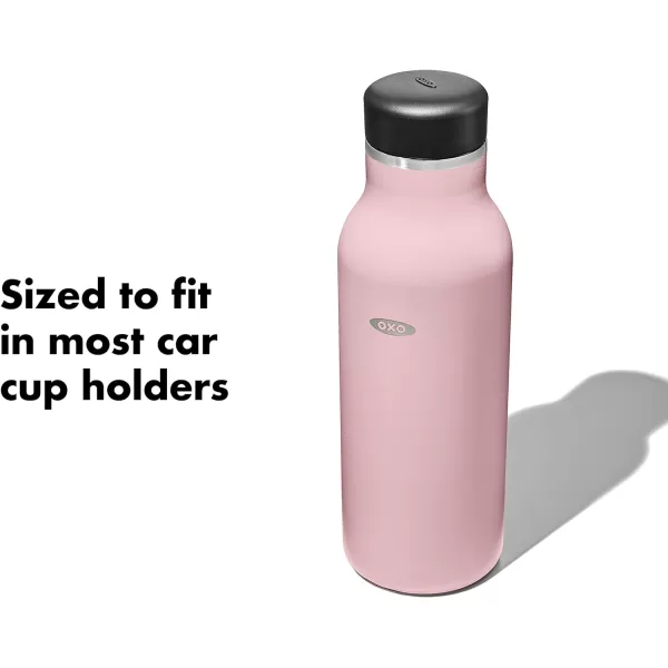OXO Strive 20oz Insulated Water Bottle with Standard Lid - Aquamarine