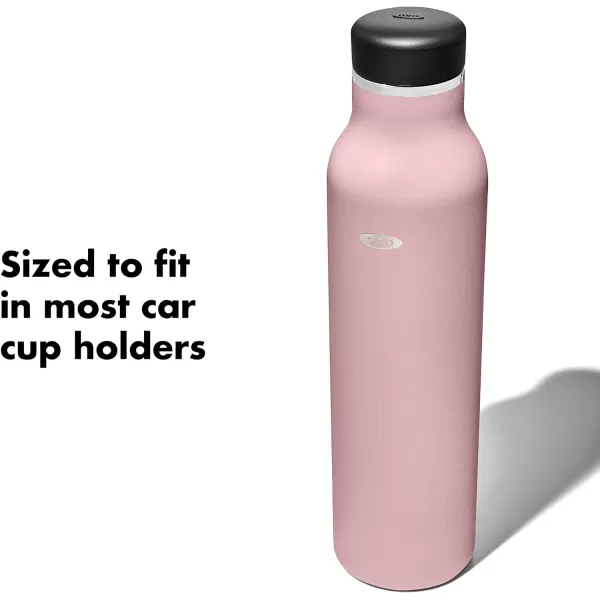 OXO Strive 20oz Insulated Water Bottle with Standard Lid - Aquamarine